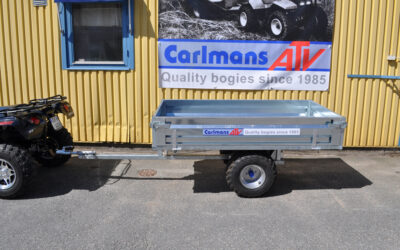 Carlmans Tippable farm trailer för atv